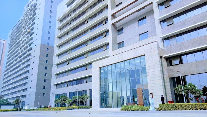 Emaar Digital Greens, Front Building Gate, landscape